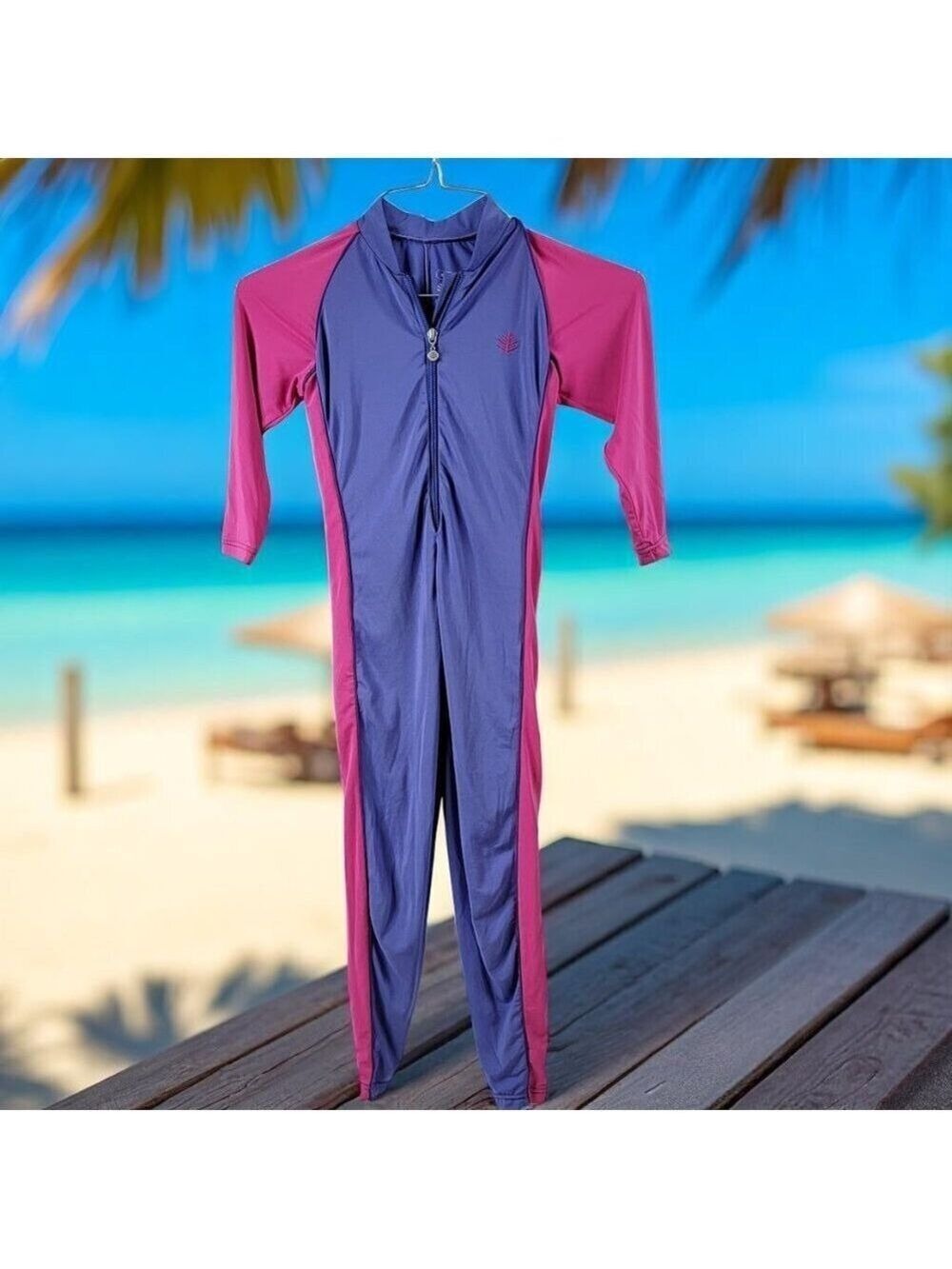 Coolibar UPF 50+ Full Body Swimsuit | UV Sun Protection Suit | Size XS